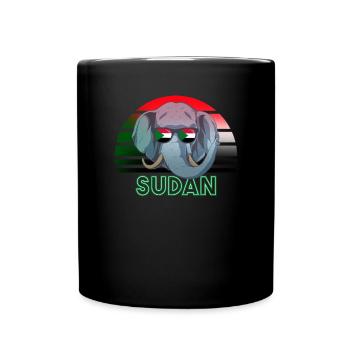 Sudan - Full Colour Mug - black - Front