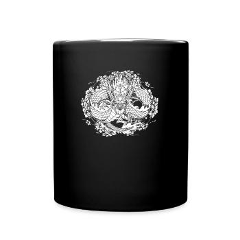 Année du Dragon 2024 - Mug uni - noir - Devant