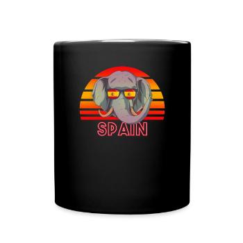 Spain - Full Colour Mug - black - Front