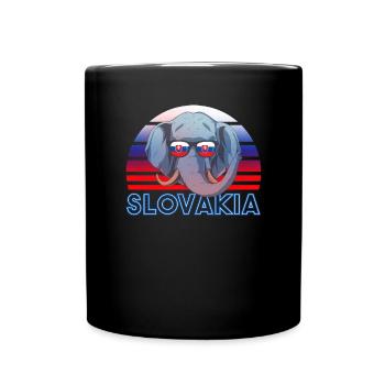 Slovakia - Full Colour Mug - black - Front