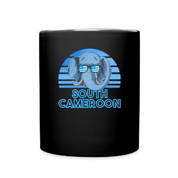 South Cameroon - Full Colour Mug - black - Front