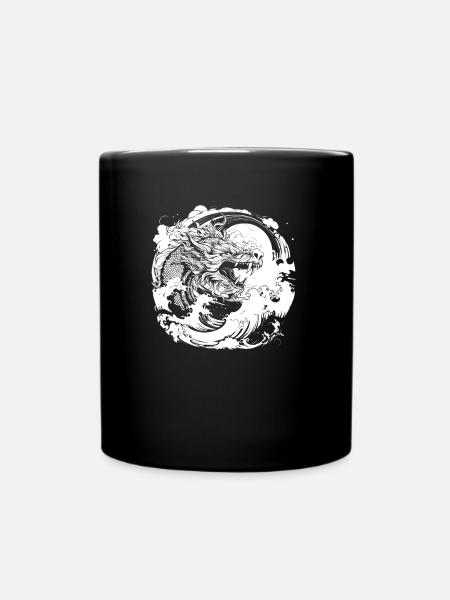 Jahr Des Drachen 2024 - Tasse einfarbig - Schwarz