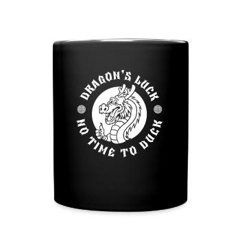Jahr Des Drachen 2024 - Tasse einfarbig - Schwarz - Vorne