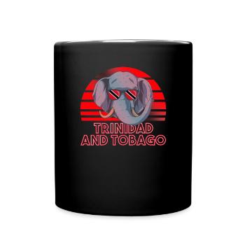 Trinité et Tobago - Mug uni - noir - Devant