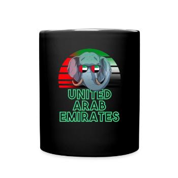 United Arab Emirates - Full Colour Mug - black - Front