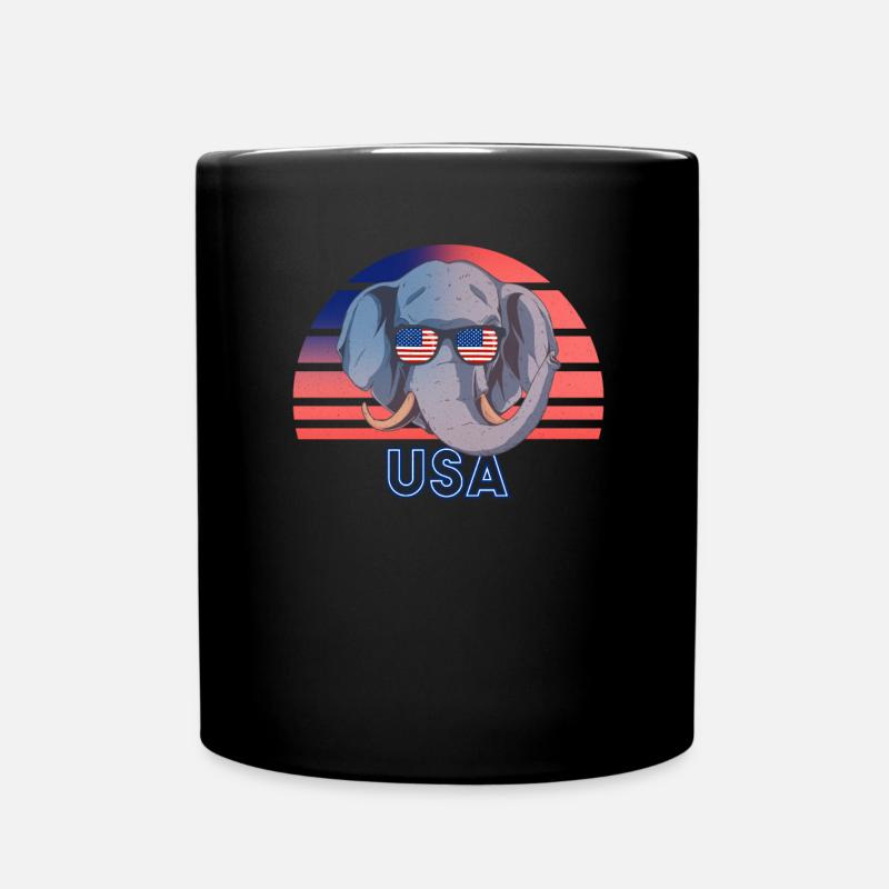 Amérique du Nord - Mug uni - noir