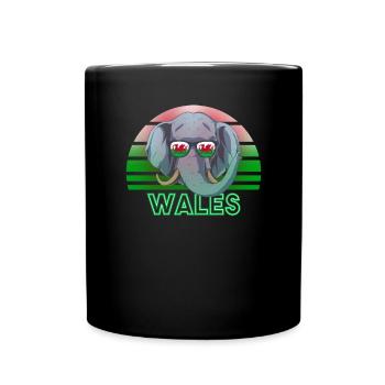 Wales - Full Colour Mug - black - Front