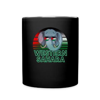 Sahara occidental - Mug uni - noir - Devant