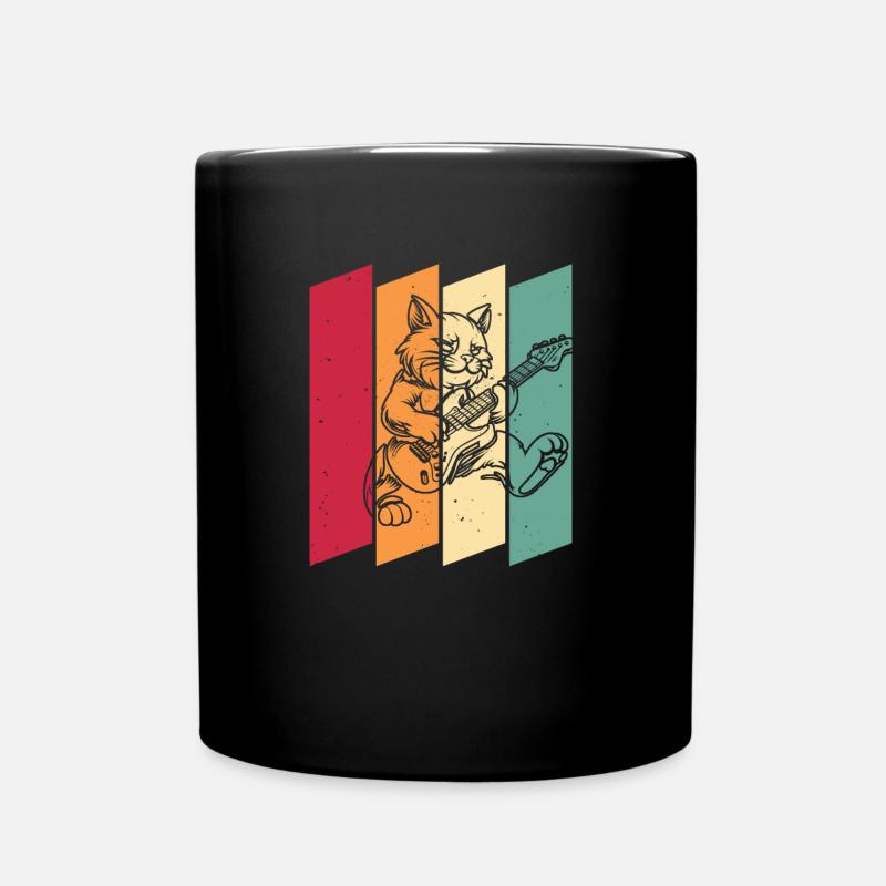 Electric Guitar Electric Guitar - Full Colour Mug - black
