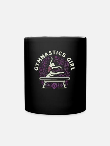 Rsg Turnen Sportgymnastik Gymnastics Girl - Tasse einfarbig - Schwarz