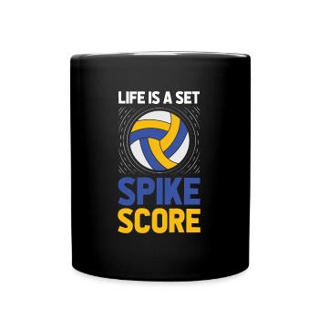 Volley-ball Volley-ball - Mug uni - noir - Devant