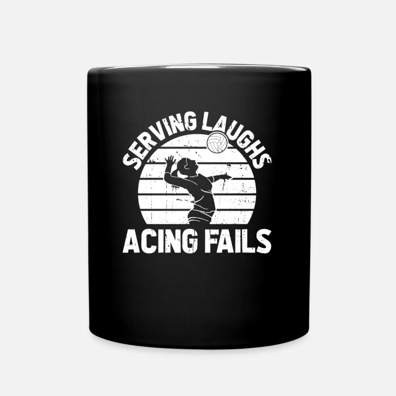 Volley-ball Volley-ball - Mug uni - noir