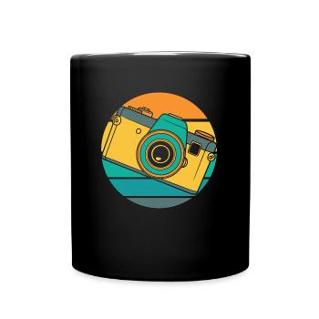 Fotograf Fotografie Kamera - Tasse einfarbig - Schwarz - Vorne