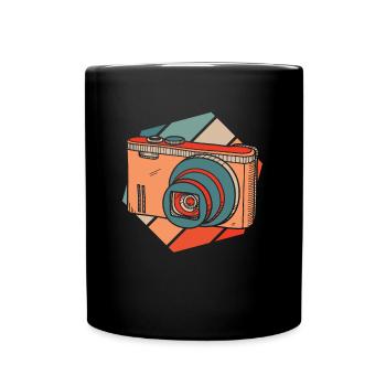 Photographe Appareil photo de photographie - Mug uni - noir - Devant
