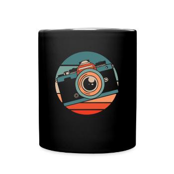 Photographe Appareil photo de photographie - Mug uni - noir - Devant