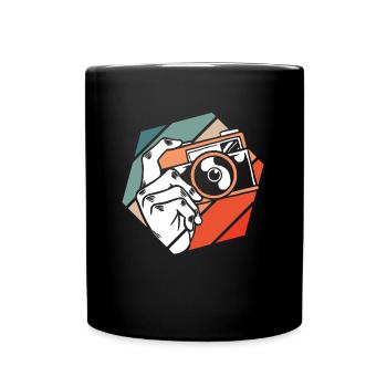Photographe Appareil photo de photographie - Mug uni - noir - Devant