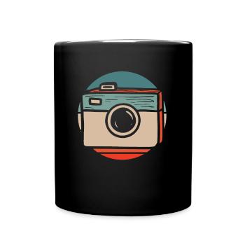 Photographe Appareil photo de photographie - Mug uni - noir - Devant