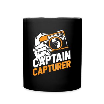 Fotograf Fotografie Kamera Capture The Moment - Tasse einfarbig - Schwarz - Vorne