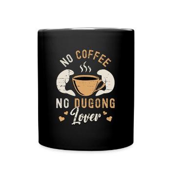Amateur de dugong, pas de café, pas d’animaux marins, amateur de café - Mug uni - noir - Devant