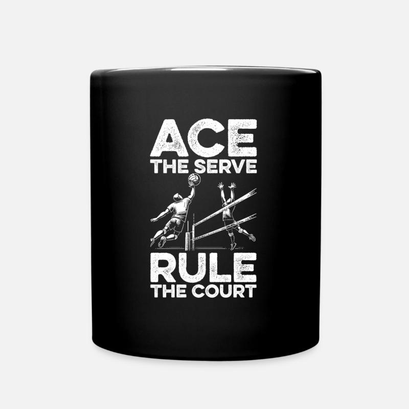Volley-ball Volley-ball - Mug uni - noir