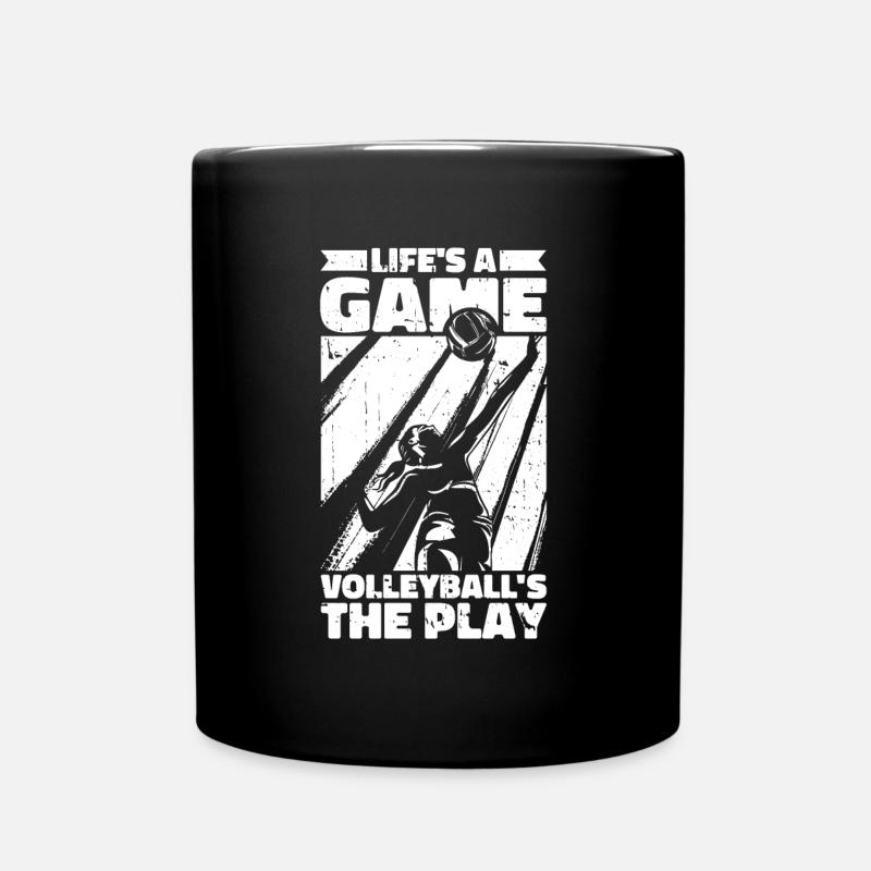 Volley-ball Volley-ball - Mug uni - noir