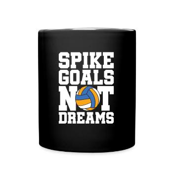 Volley-ball Volley-ball - Mug uni - noir - Devant