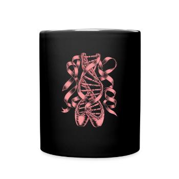 L’ADN de Ballet Balerina est dans mon ADN - Mug uni - noir - Devant