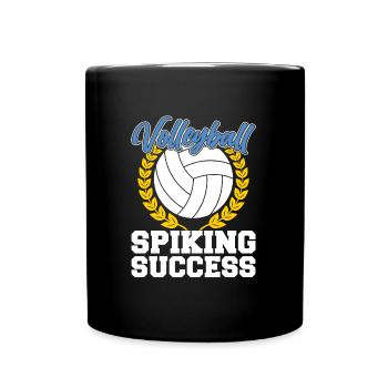 Volley-ball Volley-ball - Mug uni - noir - Devant