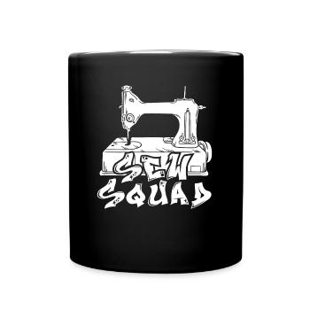 Sewing Sewing Machine - Full Colour Mug - black - Front