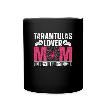 L’amant de la tarentule Maman L’idole L’amant de l’araignée - Mug uni - noir - Devant