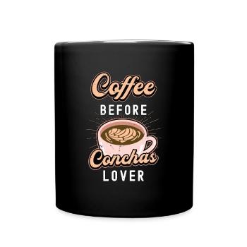 Conchas Lover Coffee Mexican Sweet Coffee Lover - Tasse einfarbig - Schwarz - Vorne
