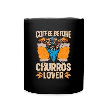 Churros Lover Coffee Churros Maker Coffee Lover - Mug uni - noir - Devant