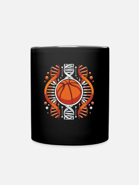 Basketteur Basketteur C’est dans mon ADN - Mug uni - noir