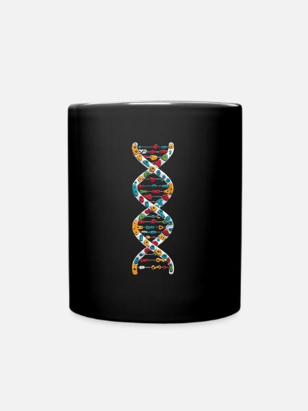 Bouldern Bouldering Its In My Dna - Tasse einfarbig - Schwarz