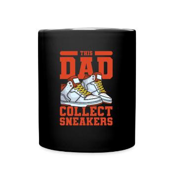 Sneakers Vater Sneaker Dad - Tasse einfarbig - Schwarz - Vorne
