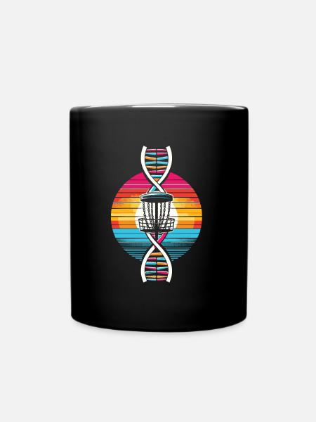 Frisbee Golf Disc Golf Its In My Dna - Tasse einfarbig - Schwarz
