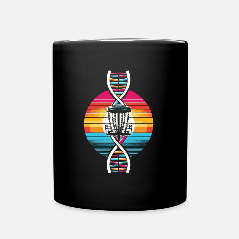 Frisbee Golf Disc Golf Its In My Dna - Tasse einfarbig - Schwarz
