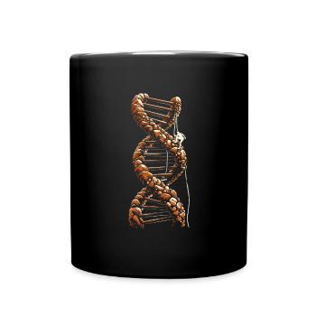 L’escalade est dans mon ADN - Mug uni - noir - Devant