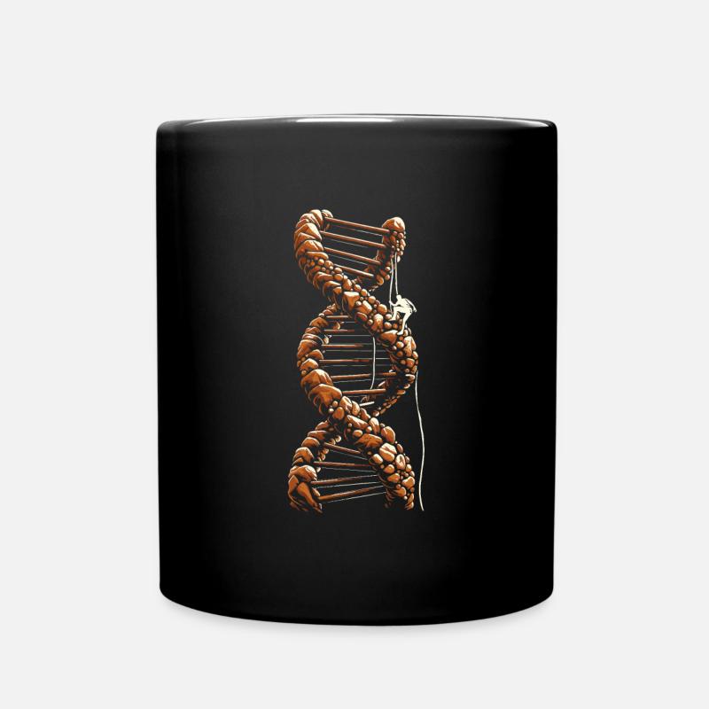 Climbing Climber Its In My DNA - Full Colour Mug - black