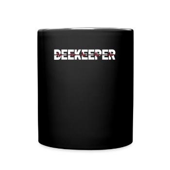 Battement de cœur de l’électrocardiogramme de l’apiculteur - Mug uni - noir - Devant