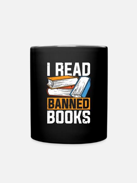 Librarian I Read Banned Books Library Librarians - Tasse einfarbig - Schwarz