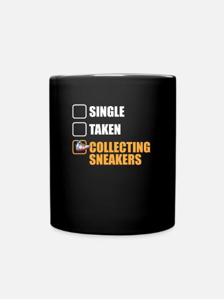 Sneakers - Tasse einfarbig - Schwarz