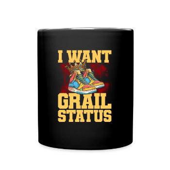 Sneakers - Full Colour Mug - black - Front