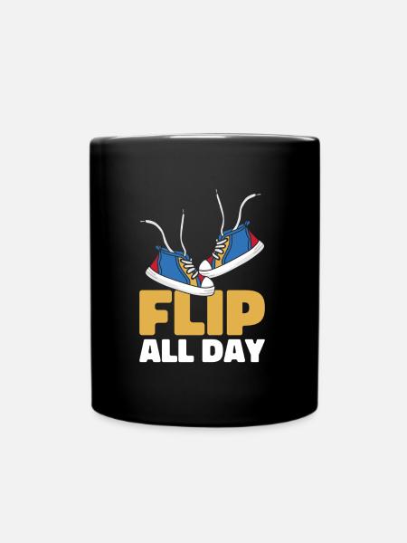 Sneakers - Tasse einfarbig - Schwarz
