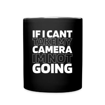 Photographe Appareil photo de photographie - Mug uni - noir - Devant