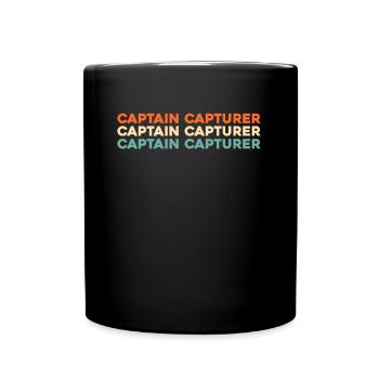 Fotograf Fotografie Kamera Capture The Moment - Tasse einfarbig - Schwarz - Vorne