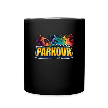 Parkour Apprendre le Parkour Freerunning Sport Extrême - Mug uni - noir - Devant