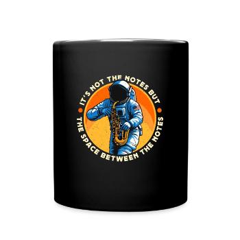Musique Jazz Ce n’est pas les notes Musicien Amateur de jazz - Mug uni - noir - Devant