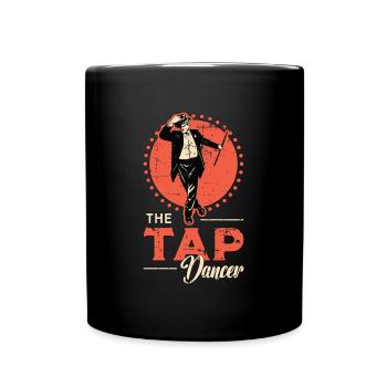 Tap Dance The Tap Dancer Contemporary Dancing - Tasse einfarbig - Schwarz - Vorne