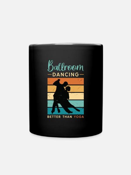 Danse de salon, Danse de salon, Danse rétro, Sport - Mug uni - noir